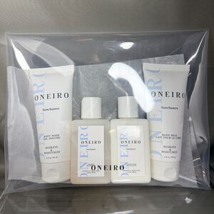 NEW Oneiro Sunchasers 4 Piece Skincare Set in Pouch